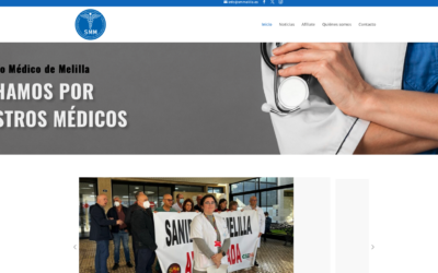 El Sindicato Médico estrena página web para estar más cerca de sus afiliados